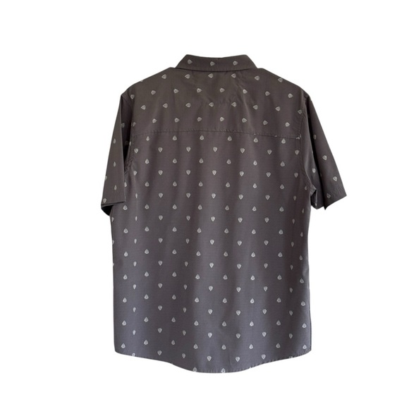 Mountain & Isles Mens Arrow Gray Button Down Shirt Size Medium - Picture 7 of 8